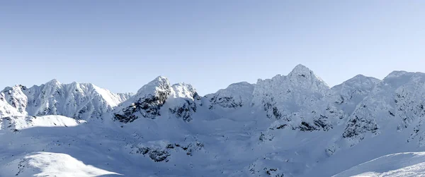 Bela Vista Inverno Das Montanhas Polonesas — Fotografia de Stock