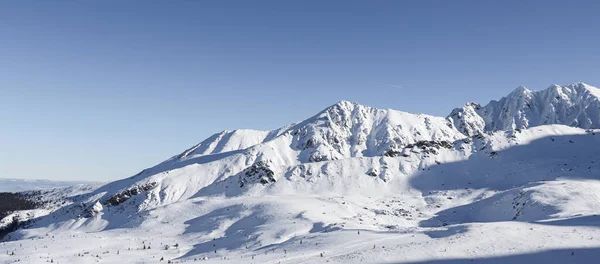 Winterlandschaft Aus Den Polnischen Bergen — Stockfoto