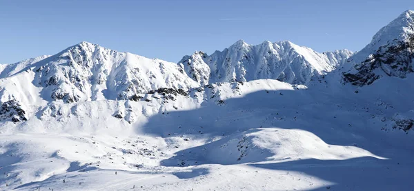 Winterlandschaft Aus Den Polnischen Bergen — Stockfoto