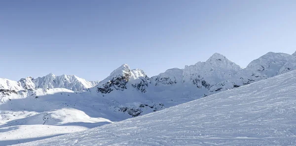 Paysage Hivernal Des Montagnes Polonaises — Photo