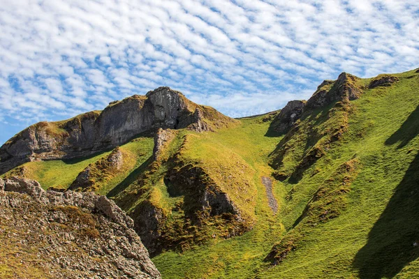 Landschaft Mit See Peak District — Stockfoto