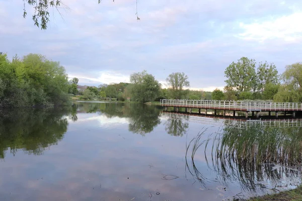 Ein Wunderschöner Park Bydgoszcz Ein Perfekter Ort Zum Entspannen — Stockfoto