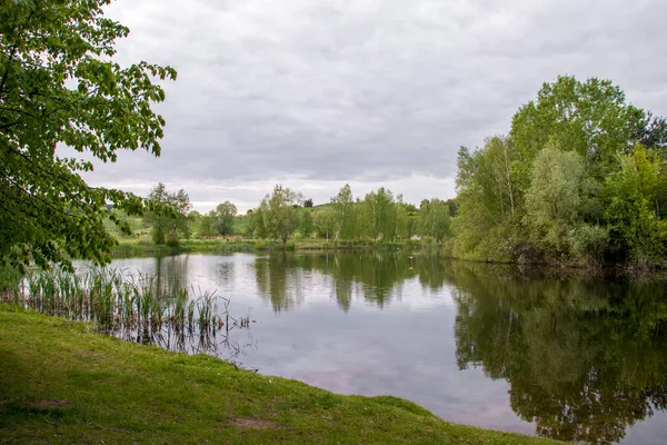 Parque Maravilhoso Bydgoszcz Lugar Perfeito Para Relaxar — Fotografia de Stock