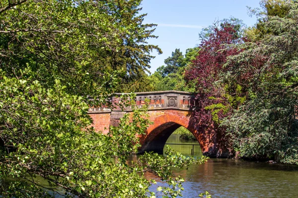 Vista Parque Inglês Primavera Inglaterra — Fotografia de Stock