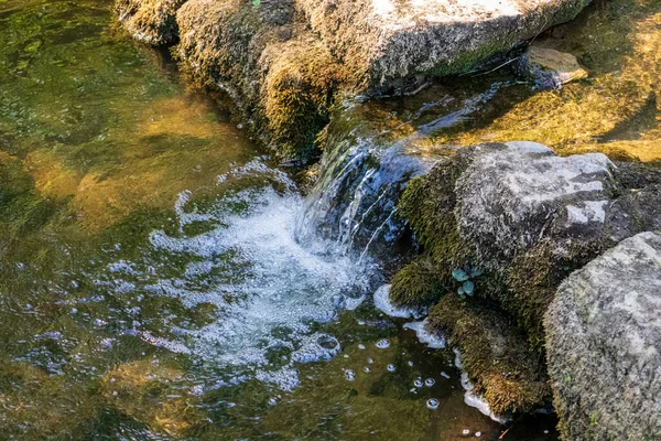 Flowing Water Stones Nature Reserve England — Stock Photo, Image
