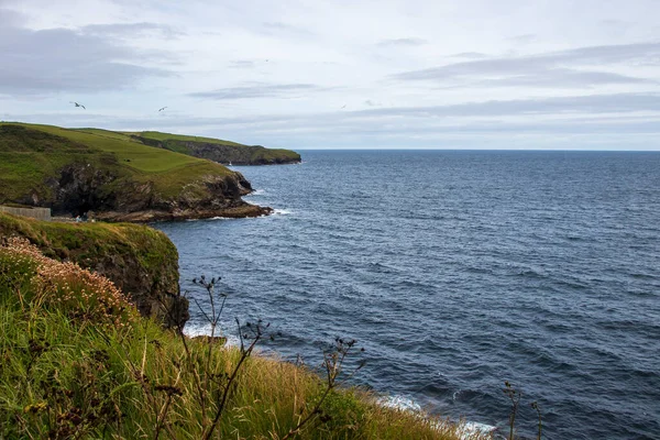 Port Isaac Beautiful Sea View — Stock Photo, Image