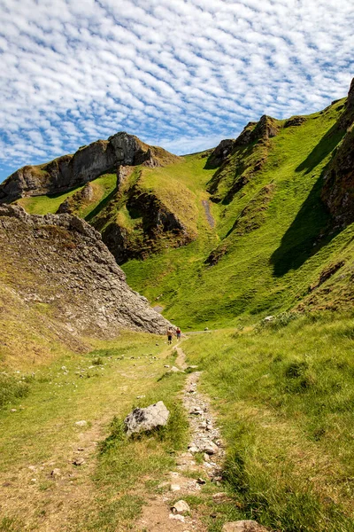 Mam Tor Beautiful Landscape Mountains — Stock Photo, Image