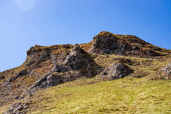 Mam Tor Eine Wunderschöne Landschaft Mit Bergen — Stockfoto