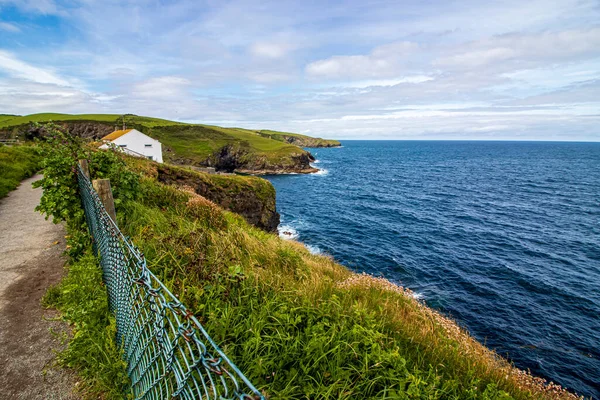 Port Isaac Красивый Морской Пейзаж Северном Корнуолле — стоковое фото