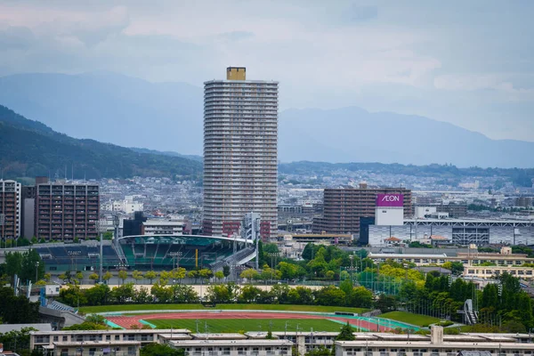 Otsu şehrinin manzarası, Japonya