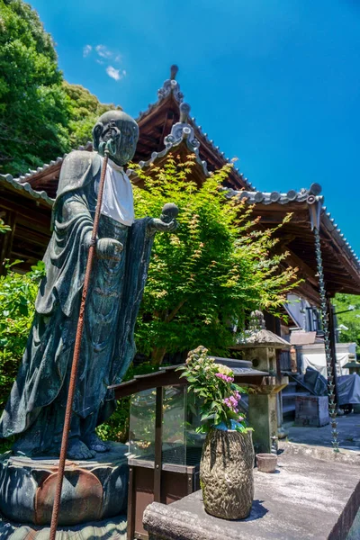 Kyoto Japonya 'da bulunan geleneksel Japon Budist tapınağı 