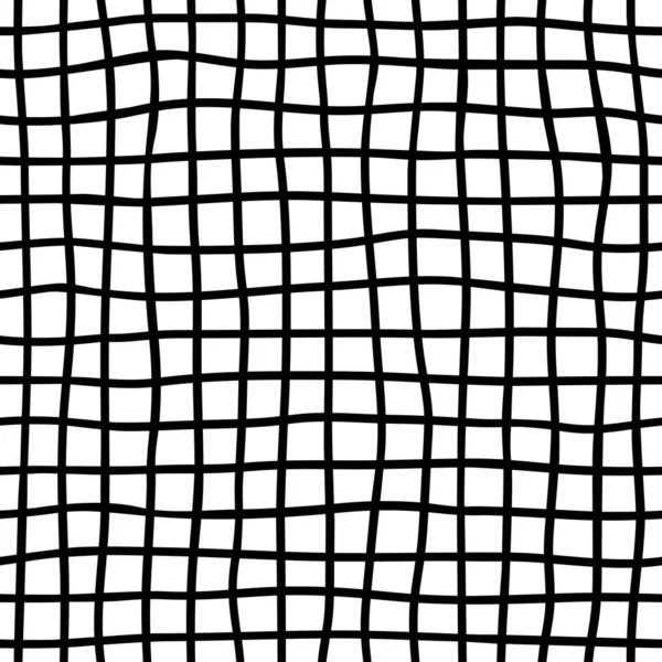 Ручные Чернила Текстуры Линий Векторная Абстрактная Сетка Белом Фоне Дизайн — стоковый вектор