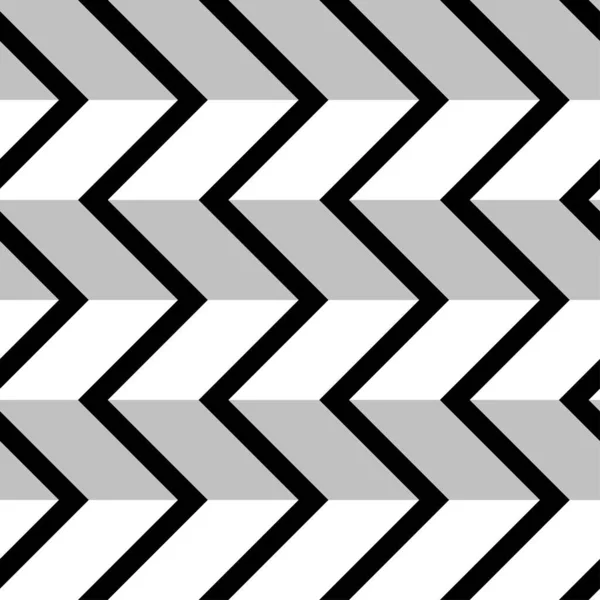 Forma Geométrica Blanco Negro Patrón Sin Costuras Textura Abstracta Vectorial — Archivo Imágenes Vectoriales