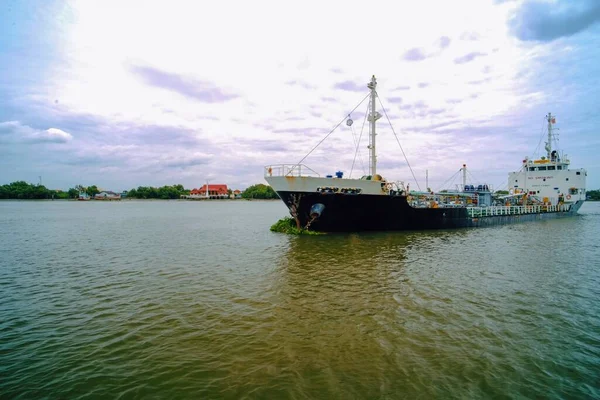 Logistics Transportation Cargo Ship Ocean — Stock Photo, Image