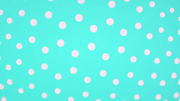 Απεικόνιση Απόδοση Λευκό Ροζ Κύκλο Μοτίβο Υφή Απομονώνονται Μπλε Φόντο — Φωτογραφία Αρχείου