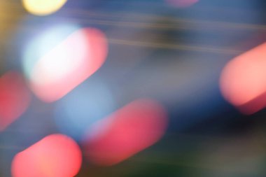 Renkli parlak bokeh ışıklı mercek bulanık arkaplan üzerinde parlaklığı ve tasarım alanı .