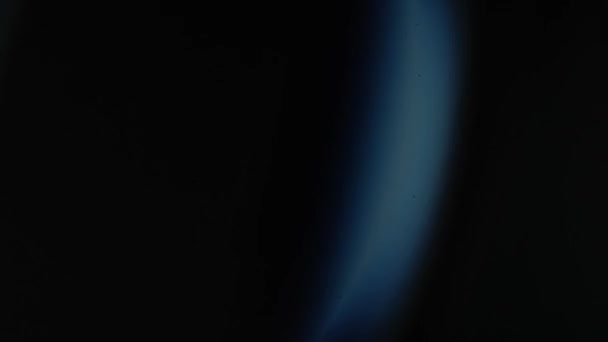 Вспышка Оптических Линз Утечка Света Вспышки Света Естественный Эффект Лампы — стоковое видео