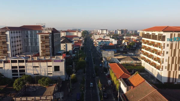 Yogyakarta Indonésie Août 2020 Atmosphère Centre Ville Jogja Dans Matinée — Photo