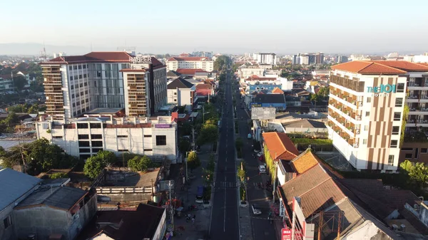 Yogyakarta Indonésie Août 2020 Atmosphère Centre Ville Jogja Dans Matinée — Photo