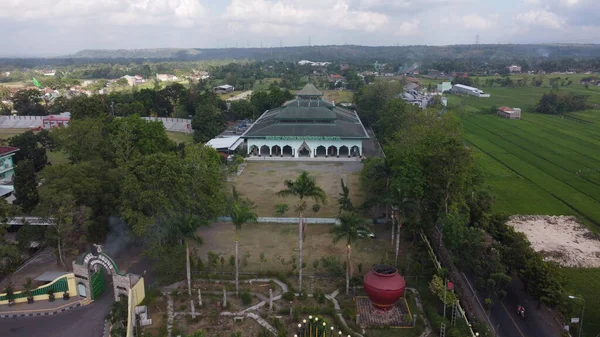 Yogyakarta Indonésie Septembre 2020 Vue Aérienne Grande Mosquée Bantul — Photo