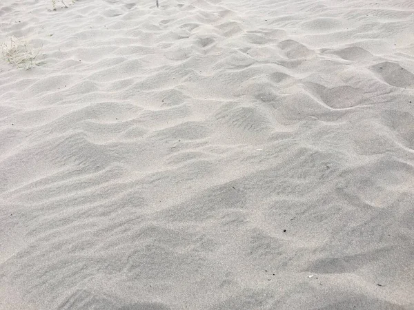 Zbliżenie Piasku Wzór Plaży Lecie — Zdjęcie stockowe
