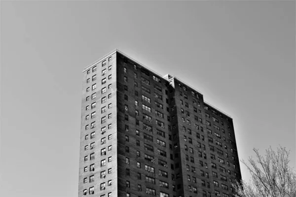 Fotografia Arquitetônica Uma Área Urbana Bronx Nova Iorque — Fotografia de Stock