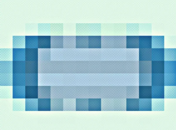 Abstract Illustration Geometric Blue Background — Stockfoto