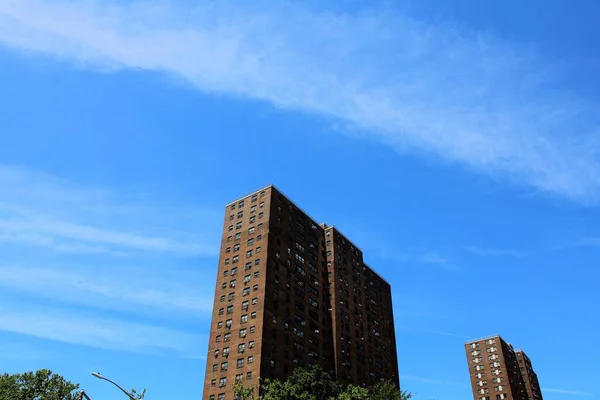 Bronx New York Bir Şehir Bölgesindeki Bir Binanın Fotoğrafı — Stok fotoğraf