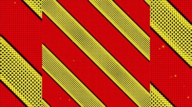 Dijital efektli soyut bir illüstrasyonun videosu