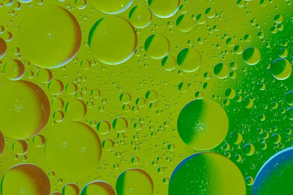 Close View Water Bubble Background Using Macro Technique — Stock Photo, Image