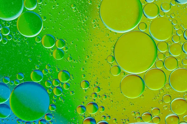 Close View Water Bubble Background Using Macro Technique — Stock Photo, Image