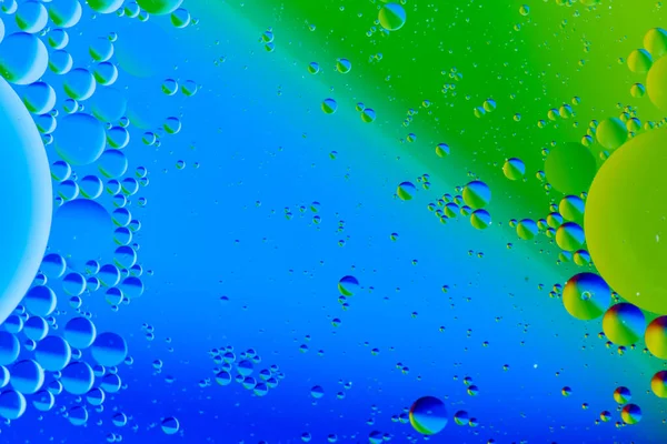 Close View Water Bubble Background Using Macro Technique — Stock Photo, Image