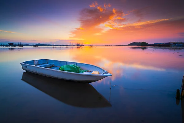 Bella Atmosfera Sulla Costa Malese Dell Isola Batam Luogo Ideale — Foto Stock