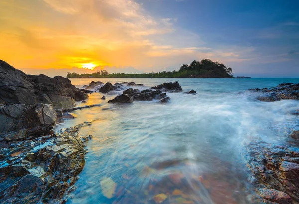 巴淡岛的Dangas海滩 一个适合与家人和朋友一起旅行的地方 — 图库照片