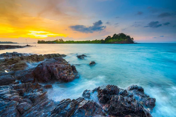 Batam Adası Ndaki Dangas Sahili Aile Arkadaşlarla Seyahat Etmek Için — Stok fotoğraf