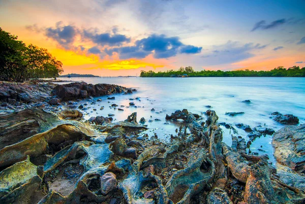 Dangas Beach Batam Island Vhodné Místo Pro Cestování Rodinou Přáteli — Stock fotografie