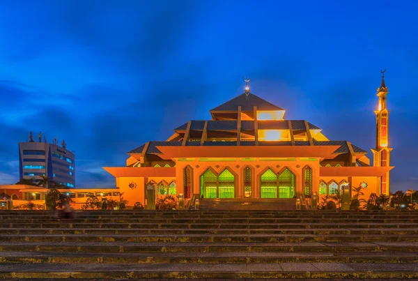 Мечеть Рая Батам Гордость Жителей Острова Батам — стоковое фото