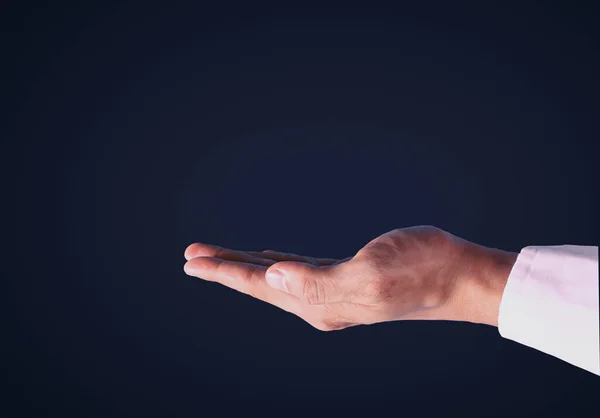 iş adamı eli başlangıç sözcüğü, iş konsepti, başlangıç konsepti 