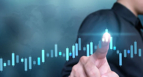 İş planı küresel grafik ve grafik artışı 