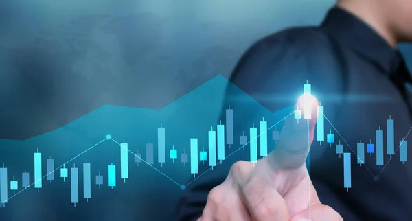 İş planı küresel grafik ve grafik artışı 