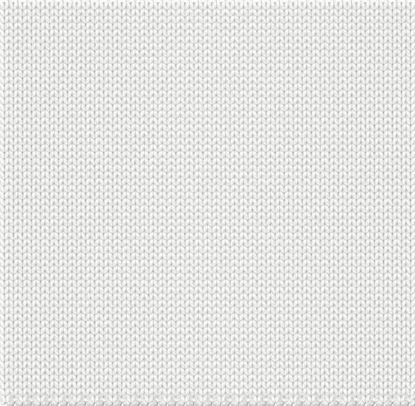 Realisztikus textúra kötés.gyönyörű fehér háttér kötött hurkok — Stock Fotó