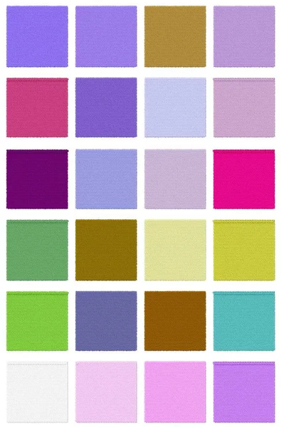 Knitting elements in the color of the palette. Trendy colors of the year. Create a seamless texture, backgrounds for advertising, paper, card — Stock Photo, Image