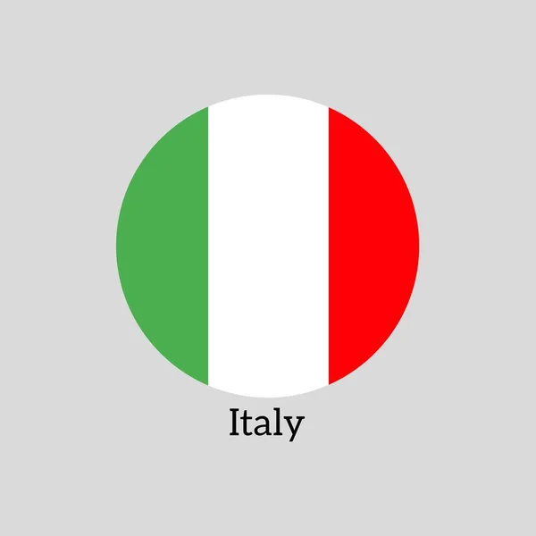 Ілюстрації Вектор Італійського Національного Прапора — стоковий вектор
