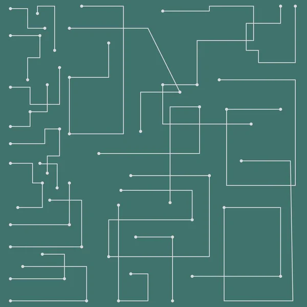 Elektrik devresi. Elektrik akımının vektör illüstrasyonu. elektrik arkaplanı.
