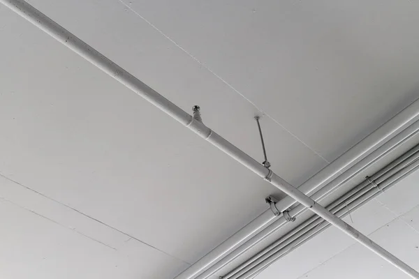 fire sprinkler system on ceiling or ceiling type automatic fire extinguisher for safety