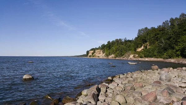 Paisagem Litorânea Golfo Finlândia Dia Claro Verão — Fotografia de Stock