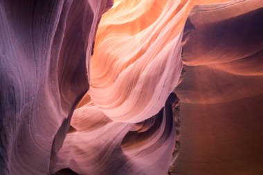 Antilop Kanyonu, Arizona 'da inanılmaz şekiller