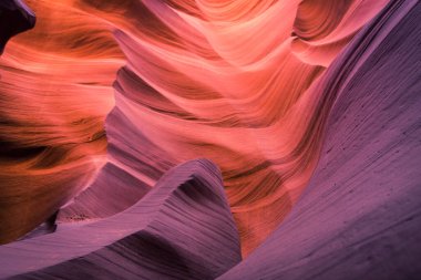 Antilop Kanyonu, Arizona 'da inanılmaz şekiller