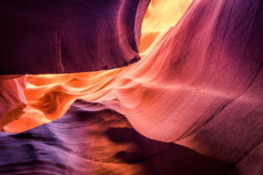 Antilop Kanyonu, Arizona 'da inanılmaz şekiller