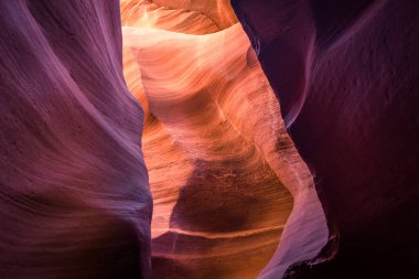 Antilop Kanyonu, Arizona 'da inanılmaz şekiller